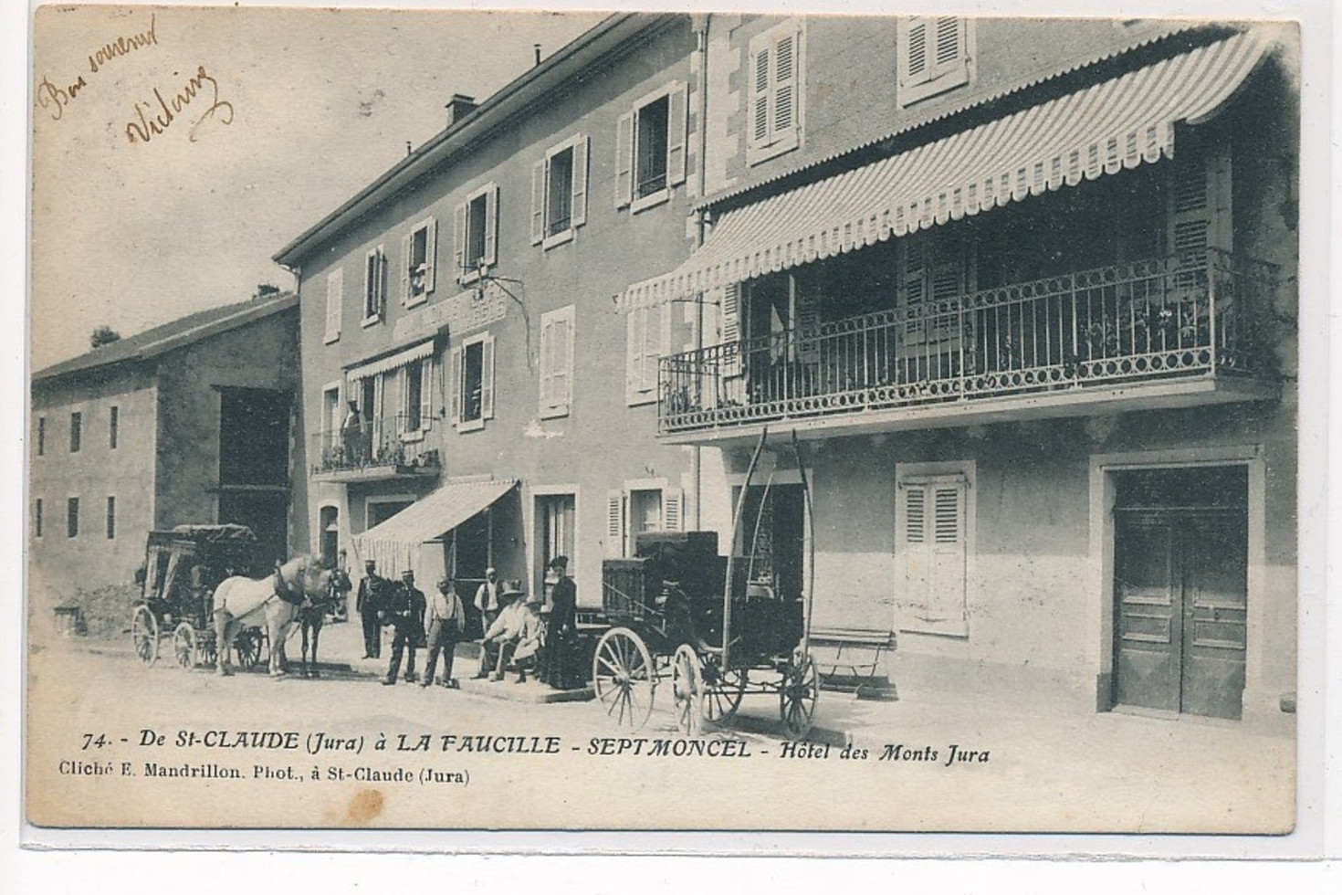 SEPTMONCEL : hotel des monts jura - etat - Picture 1 of 2